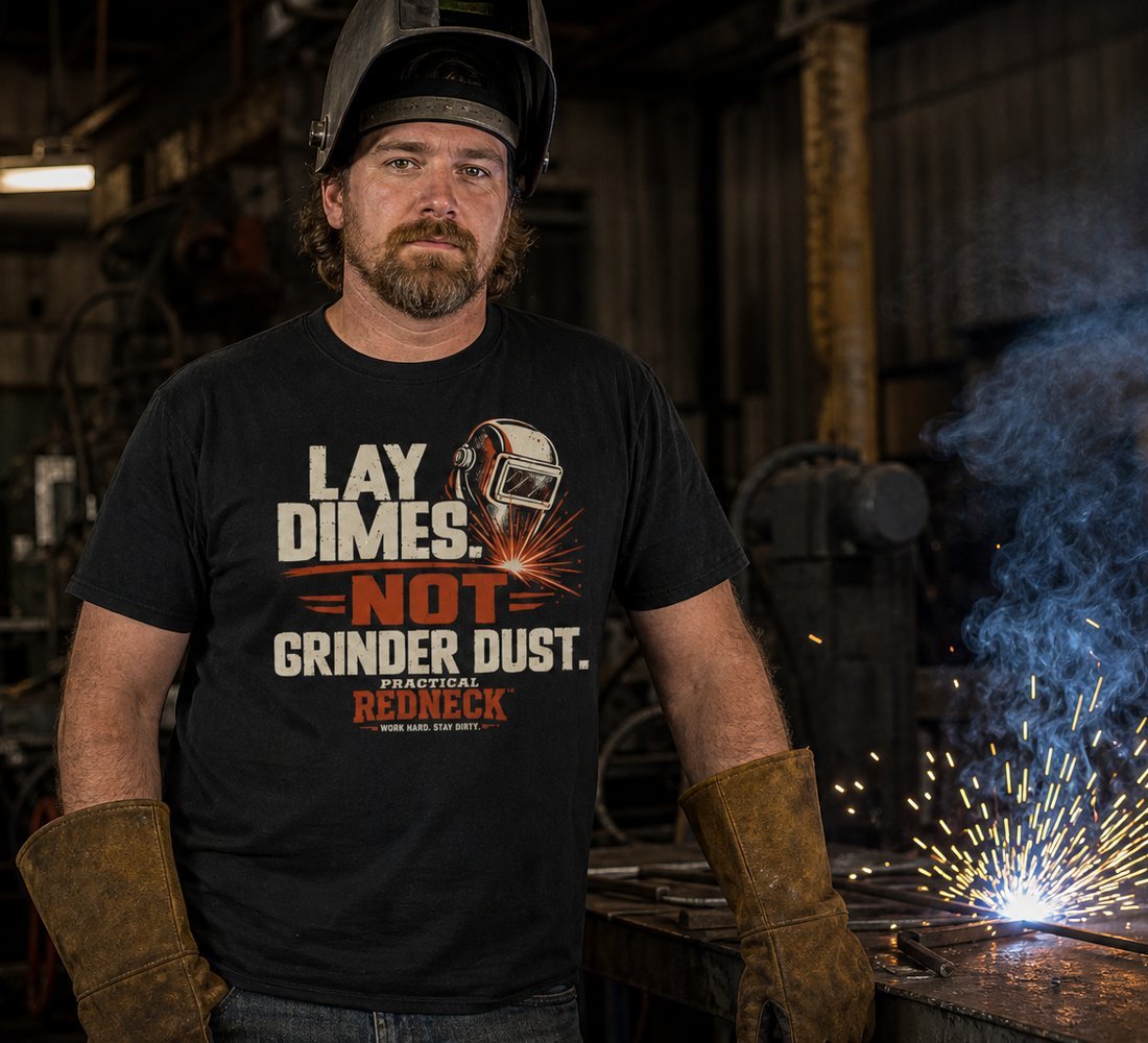 Welder at work